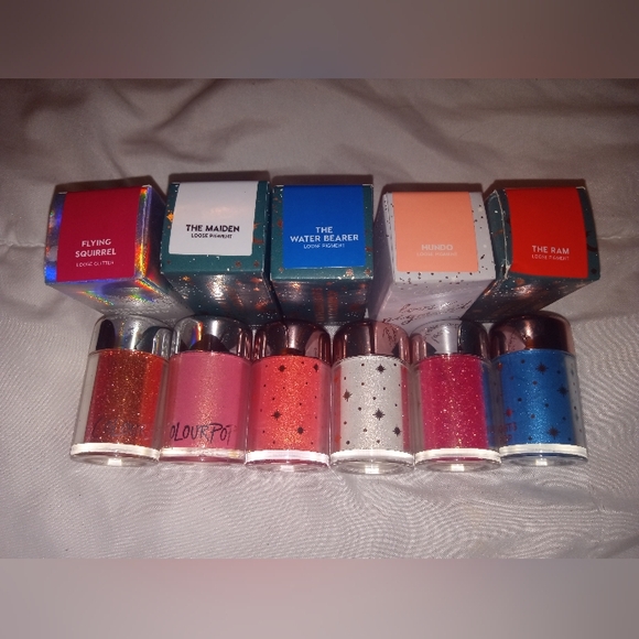 Colourpop Loose Pigment/ Gliterally Obsessed  Lot of 6 New & Kathleen lights🎁 - Picture 1 of 13